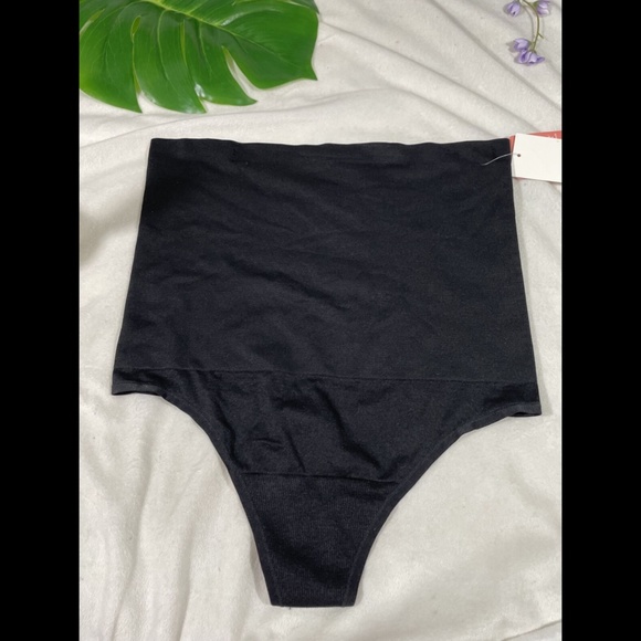 NWD Yummie Shapewear Seamless High Waist Thong in Black [SZ‎ L/XL ] - Picture 7 of 12